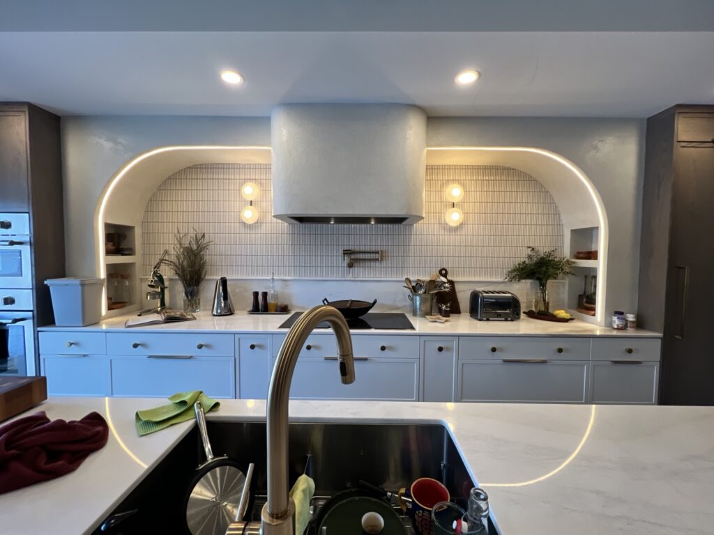 Electric FX custom kitchen LED accent lighting