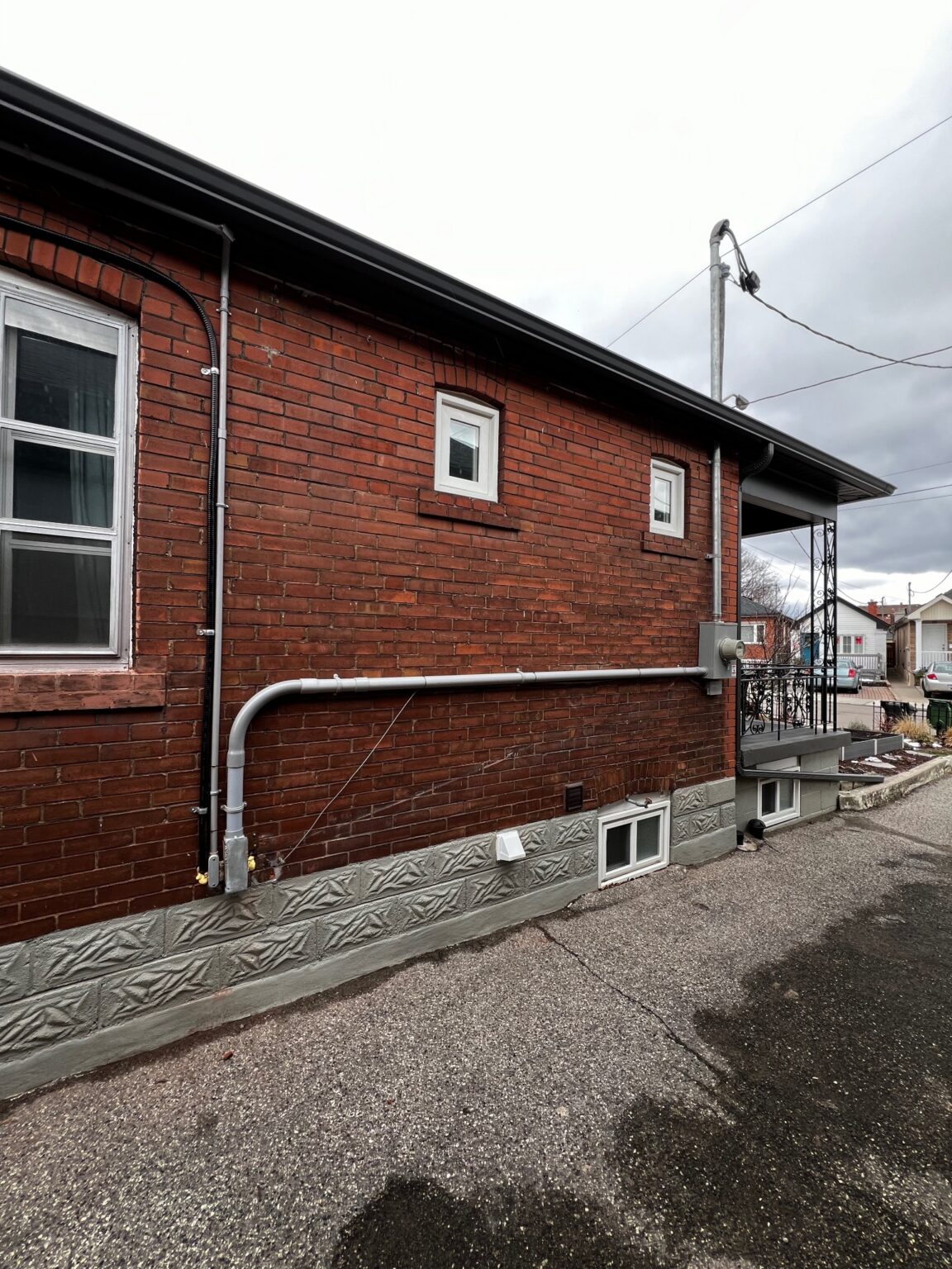 Electric FX exterior electrical service upgrade