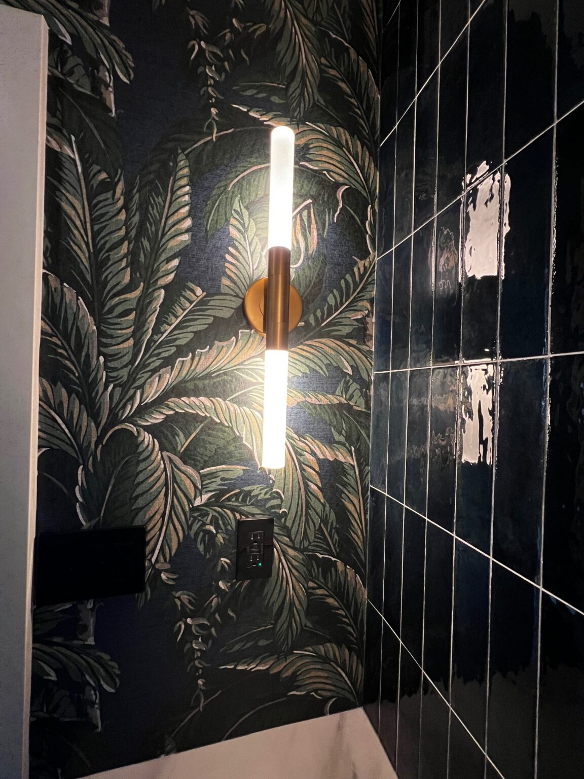 Electric FX decorative wall sconce installation