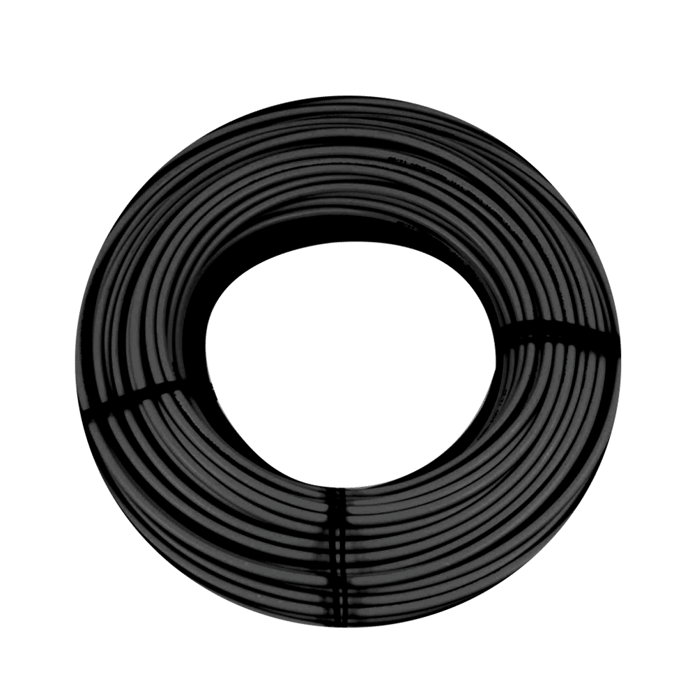 Coil of self-regulating roof and gutter de-icing heating cable